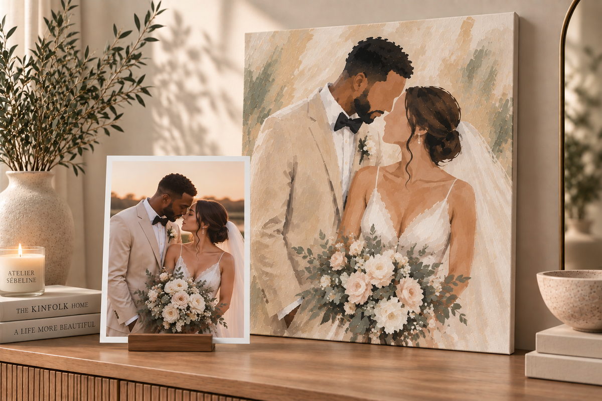 Custom Wedding Portraits