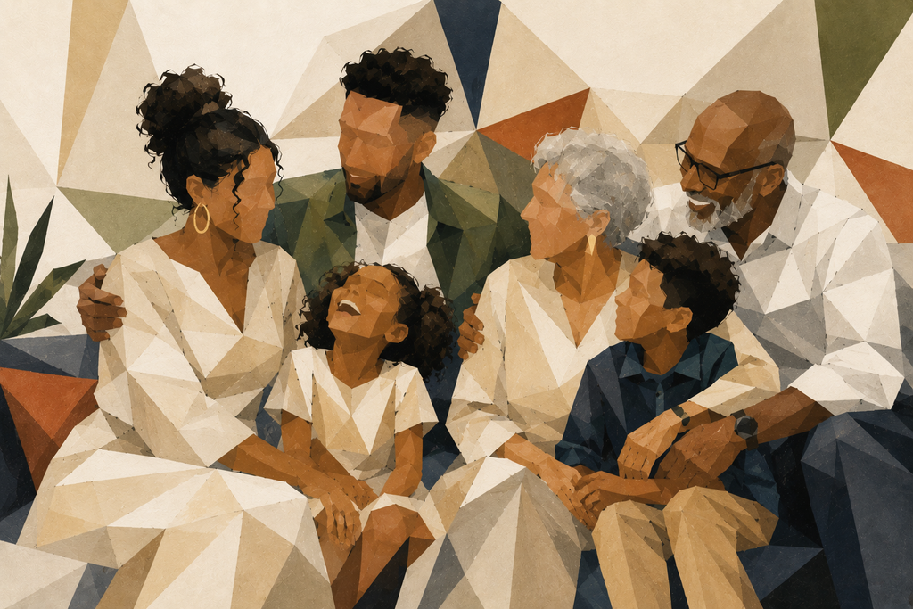 THE GEOMETRY — Custom Facets Portrait
