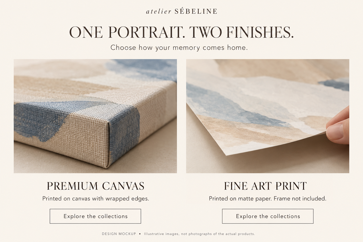 Premium Canvas illustration
